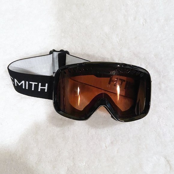 ✨NWOB✨ SMITH OPTICS Ski Snowboarding Goggles Knowledge OTG 9AL8K Black 99mm - Picture 3 of 6